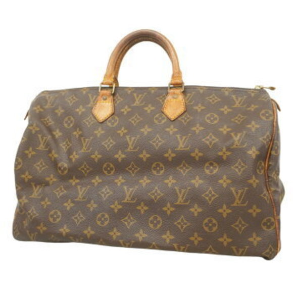 Louis Vuitton Monogram Speedy Handbag Brown - Picture 1 of 9